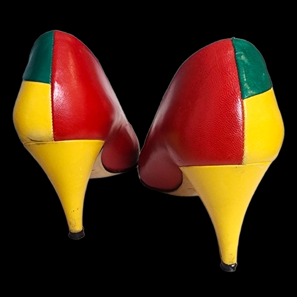 💫❤️80's Colorblock Pump - Picture 5 of 5